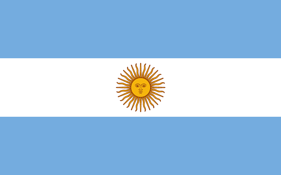 Bandera de Argentina